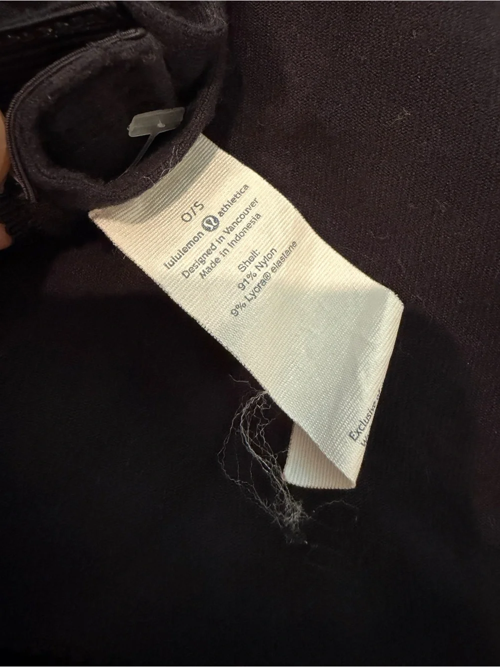 Lululemon Black vinyasa scarf/wrap